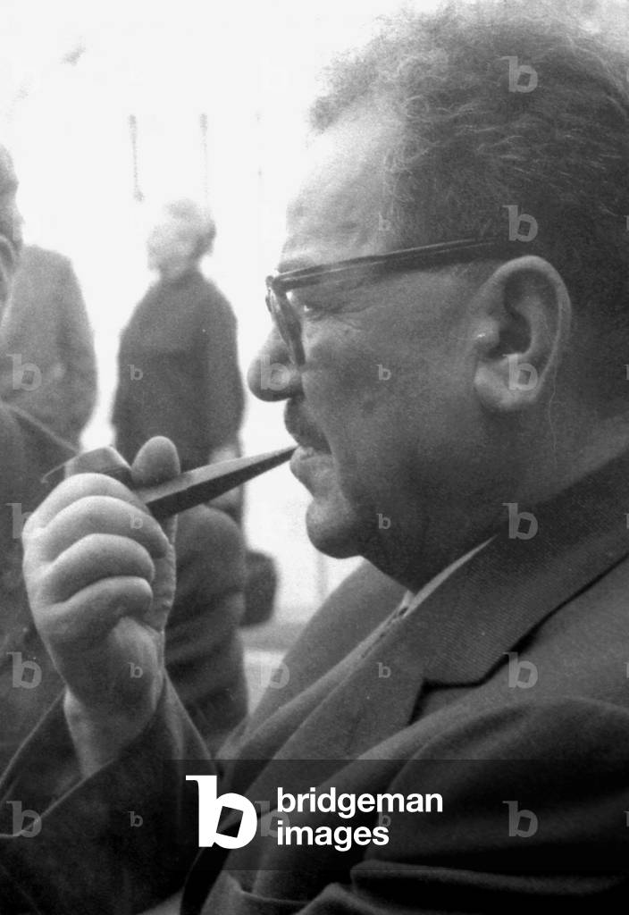 Benoist frachon in 1963 at the 34th Congress of the CGT