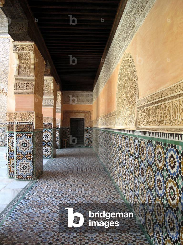 9409N Marakech Medersa Ban Yousesef University Cite built in 1570 2009