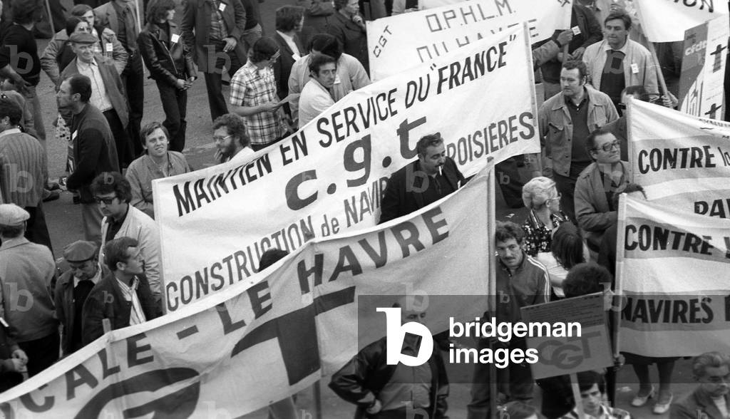 Demonstration for the liner LE FRANCE