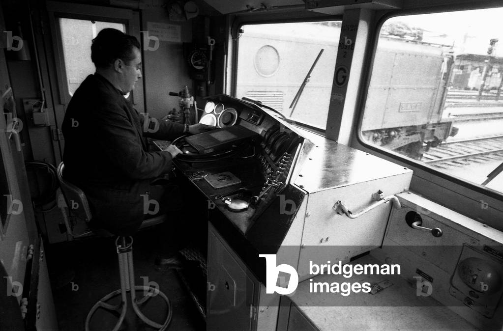 Main line train driver