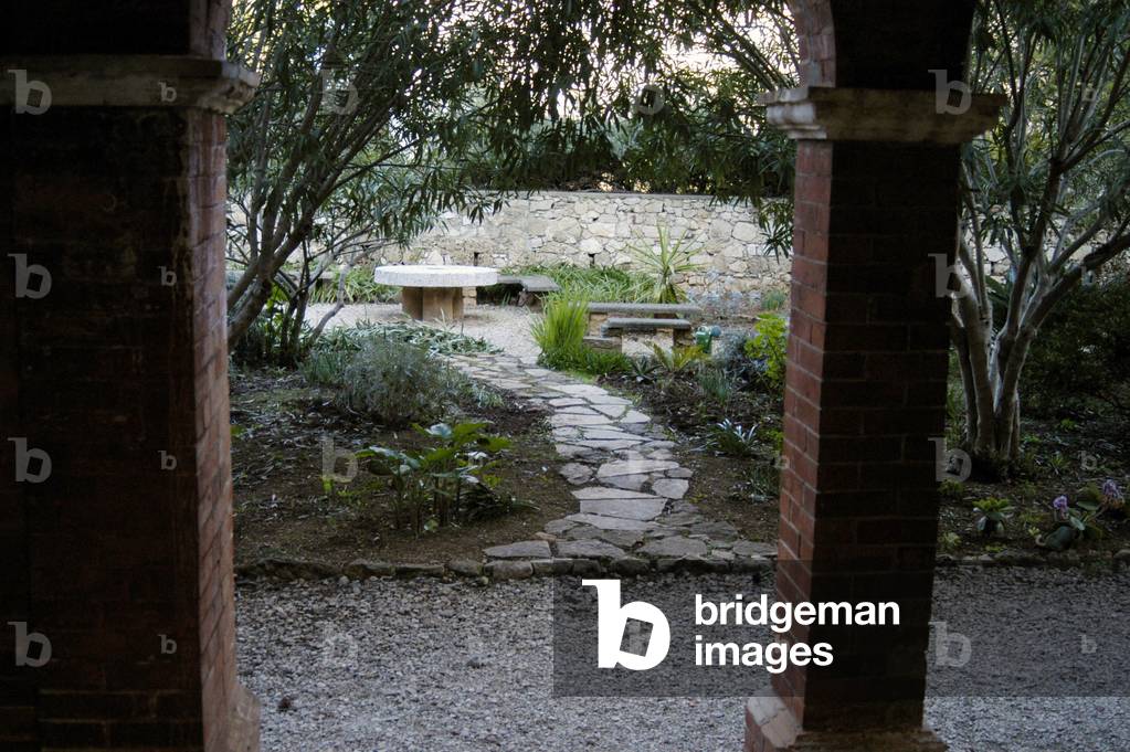 1902N Abbey of Lerin seat of a Cistercian congregation belonging to the order of Citeaux Alpes Martitmes opposite Cannes in the island St Honora February 2004