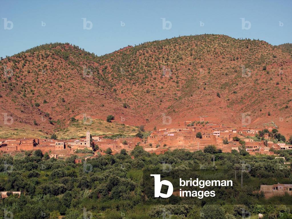 Vallee de l'Ourika : Village berbere