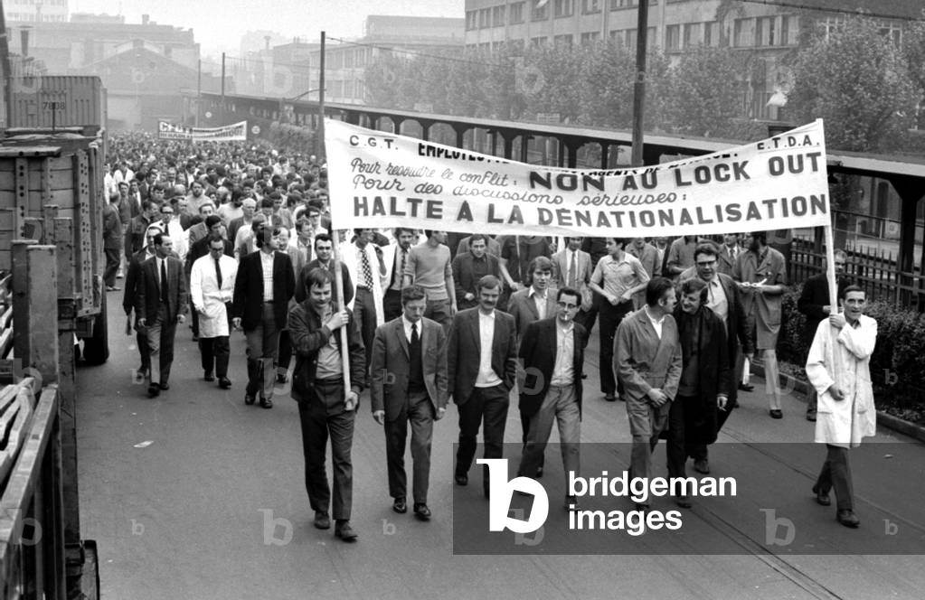 Manifestation chez Renault