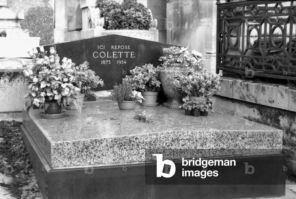 The grave of the writer Colette