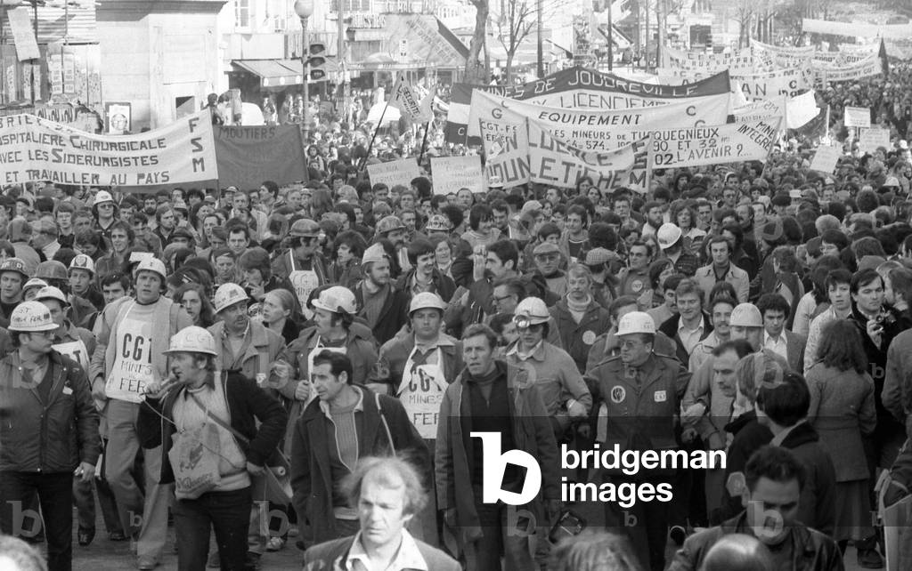 Marche des siderurgistes de Lorraine