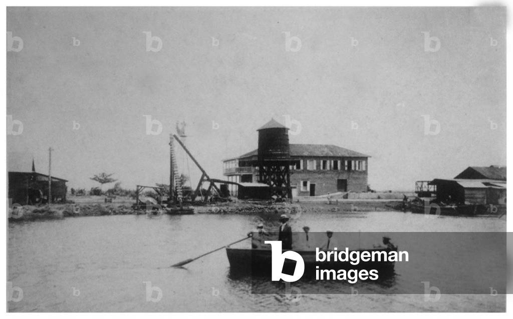 Cap in haiti, 1921 (b/w photo)