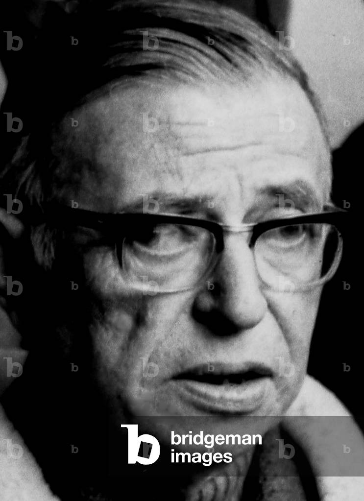 11230N Jean Paul Sartre Philisopher writer 110 January 1970