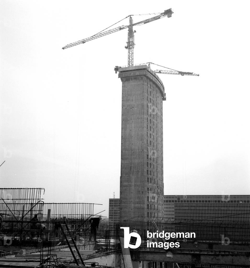Construction de la Tour Montparnasse