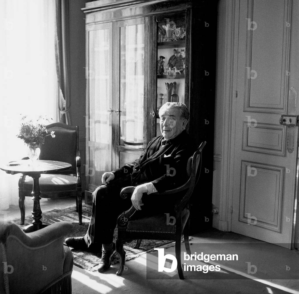 Pierre Benoit, 1955 (b/w photo)