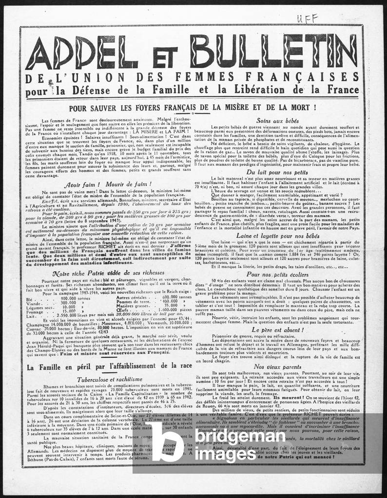 272C Claim Leaflets under the Occupation