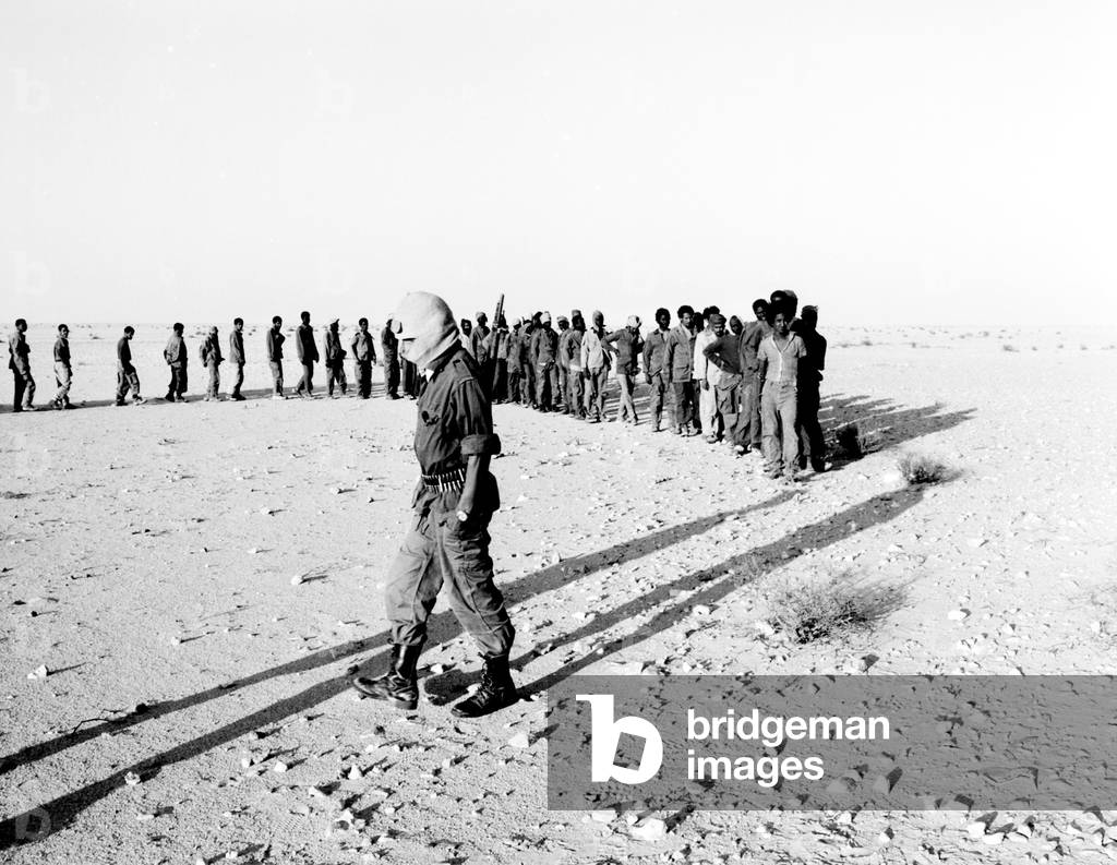 Moroccan prisoners of the Frente Polisario, 1976