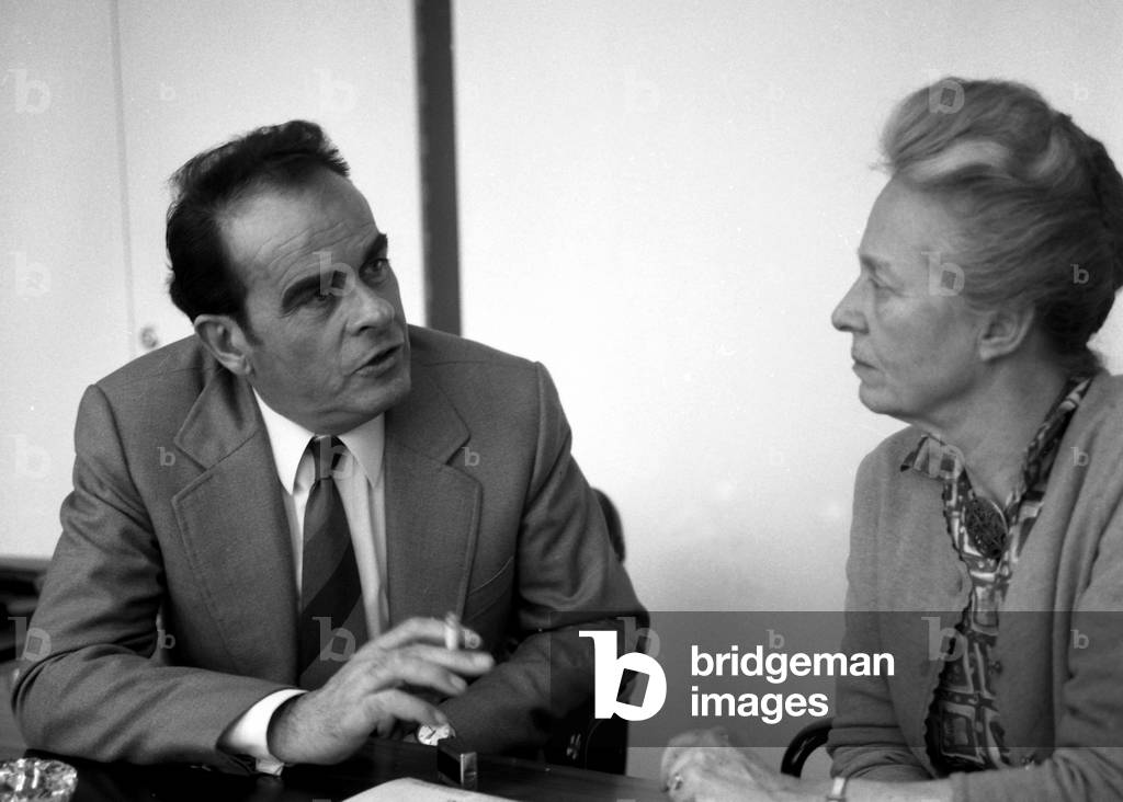 Georges Marchais and Marie Claude Vaillant Couturier