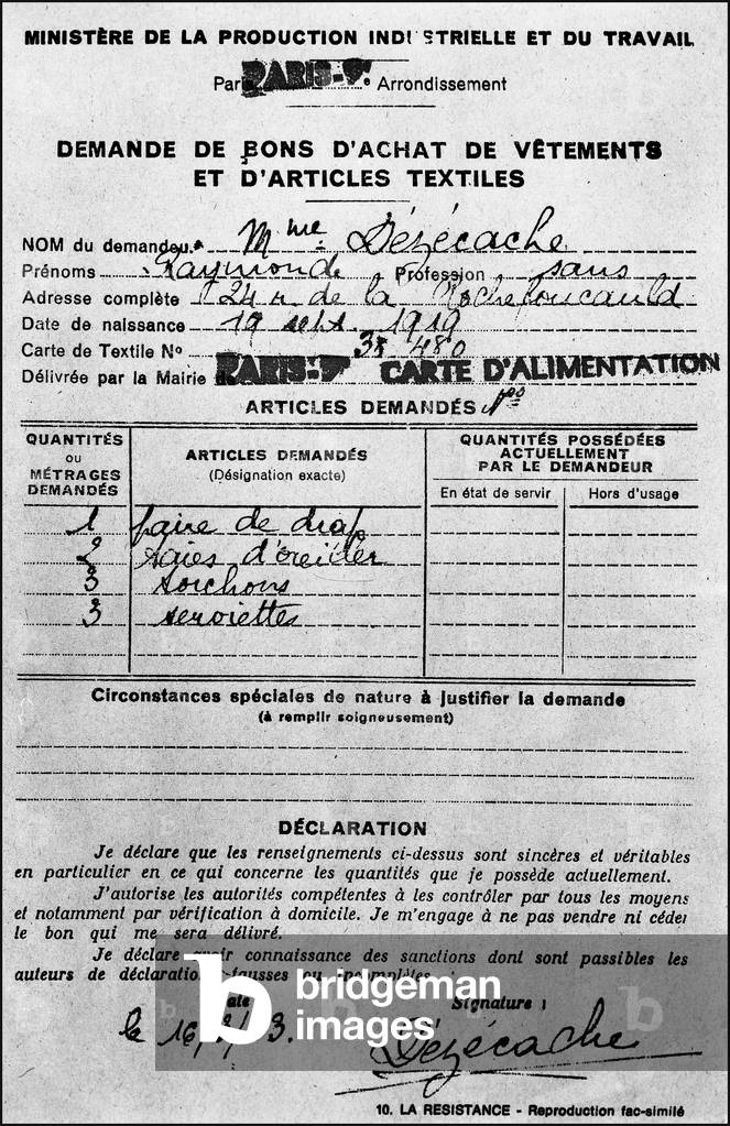 Voucher for clothing