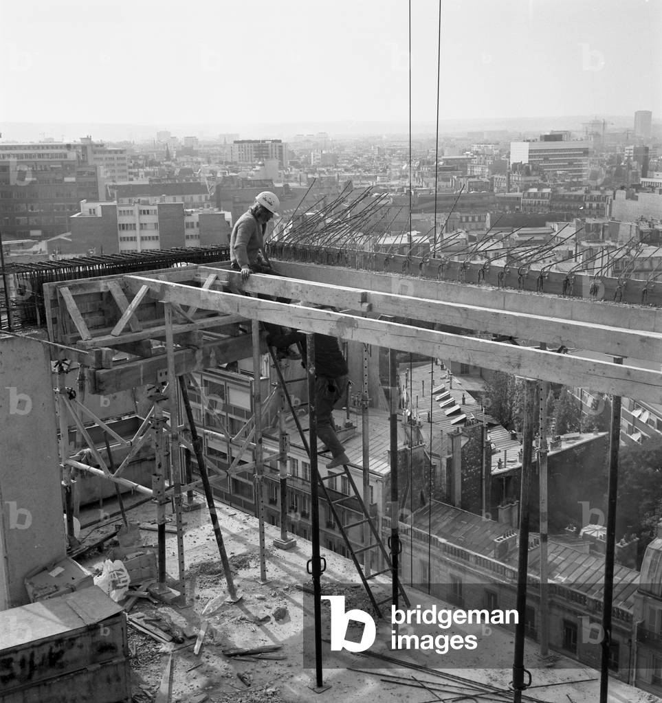 Construction de la Tour Montparnasse