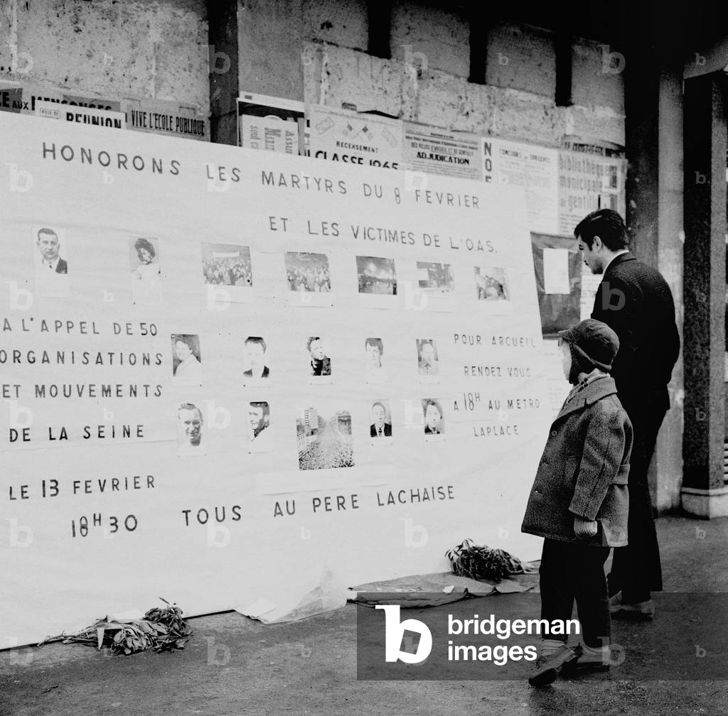 Tribute to the victims of Charonne