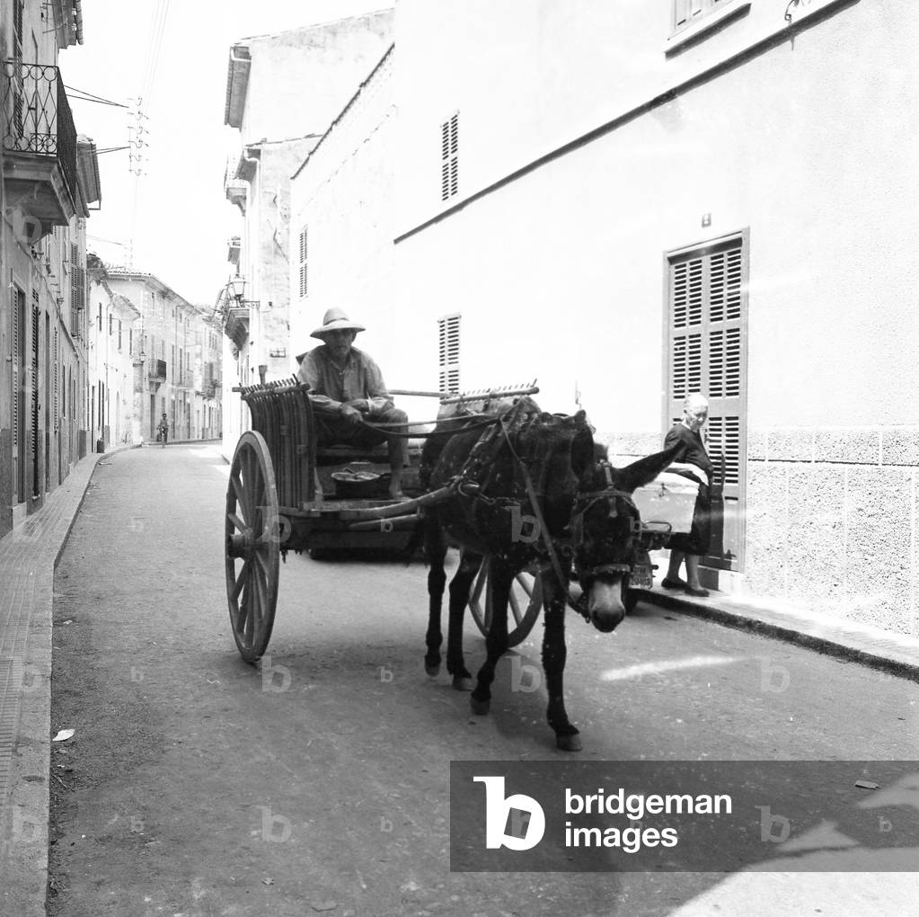 SPAIN BALEARS Mallorca July 1971 (b/w photo)