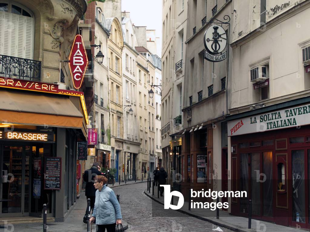 7898N Rue Galande a Paris Nov 2008