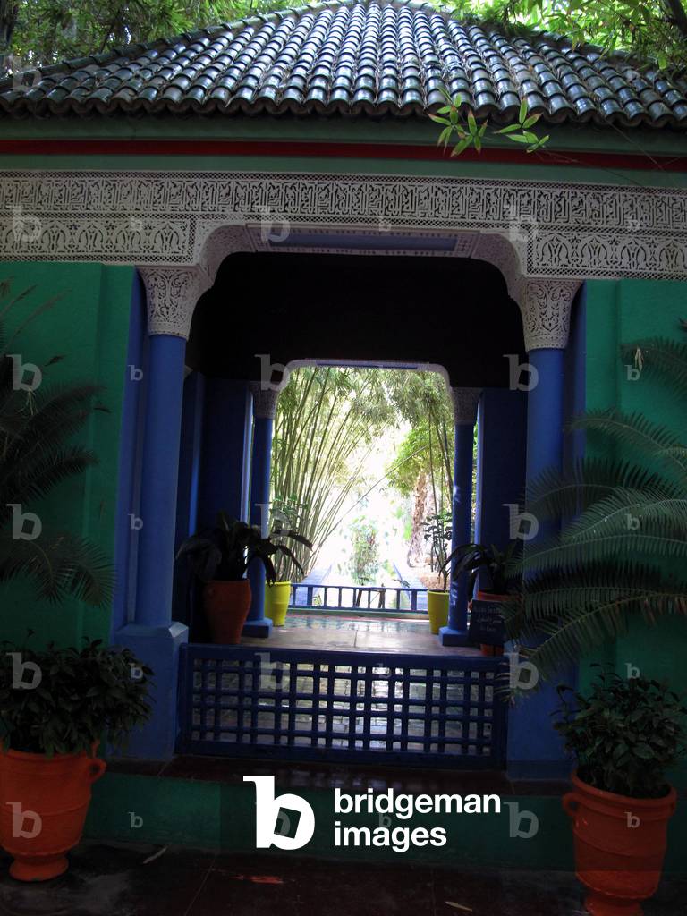 9384N Marakech Garden Majorelle 2009