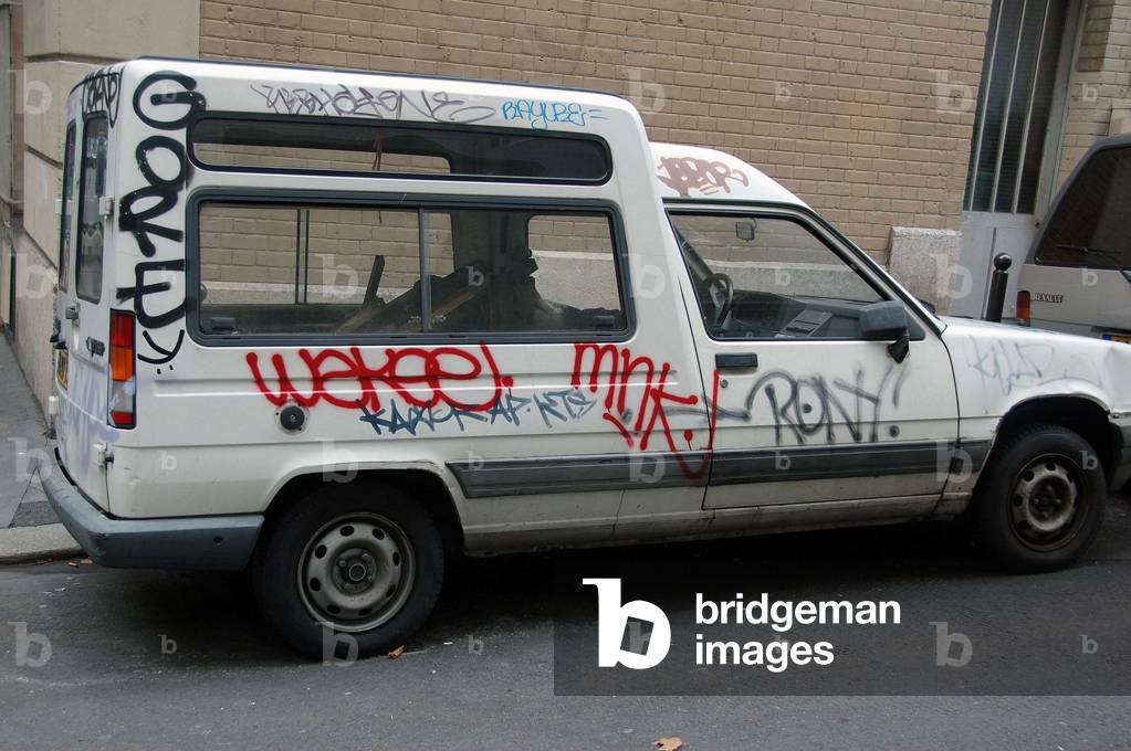 5884N SUR LE WALLS DE PARIS 11th Graffiti Tag Urban Culture Wall painting August 2007