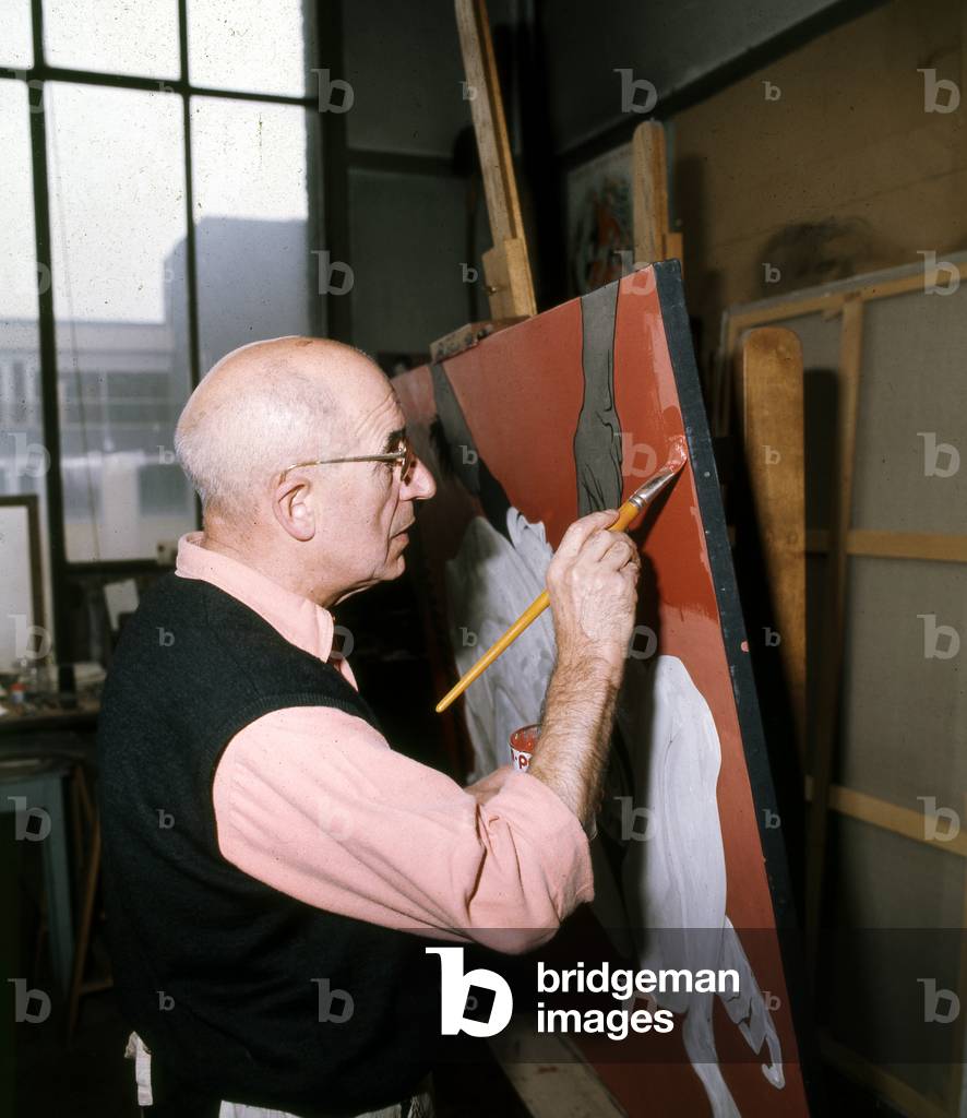 The painter André Fougeron