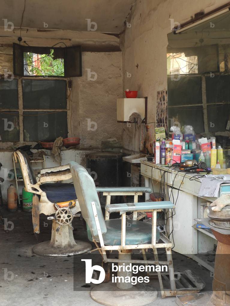 Hair salon in Pingyao, China