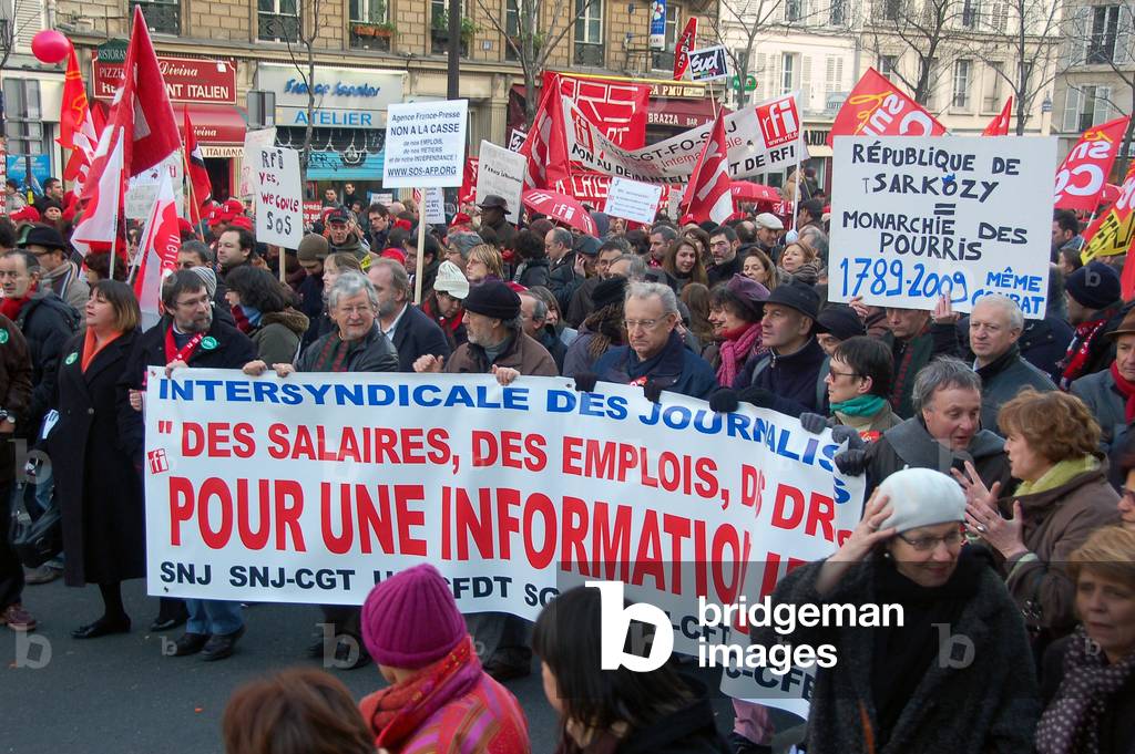 8029N- GREVE GENERALE - Manifestation