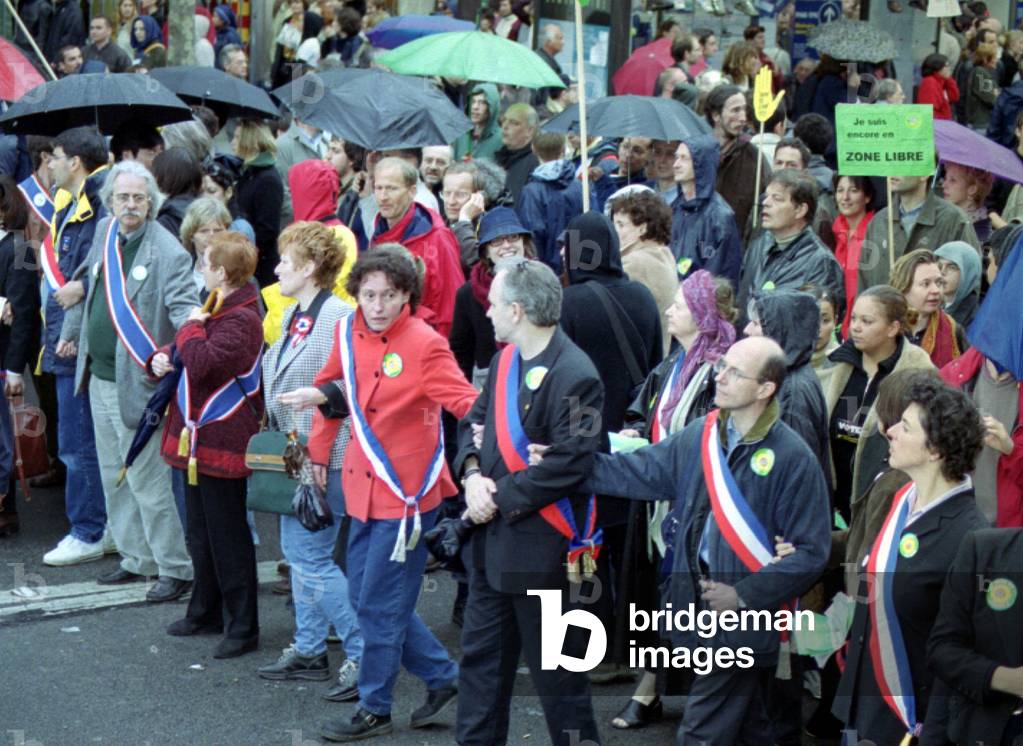 Manifestation 1er mai 2002