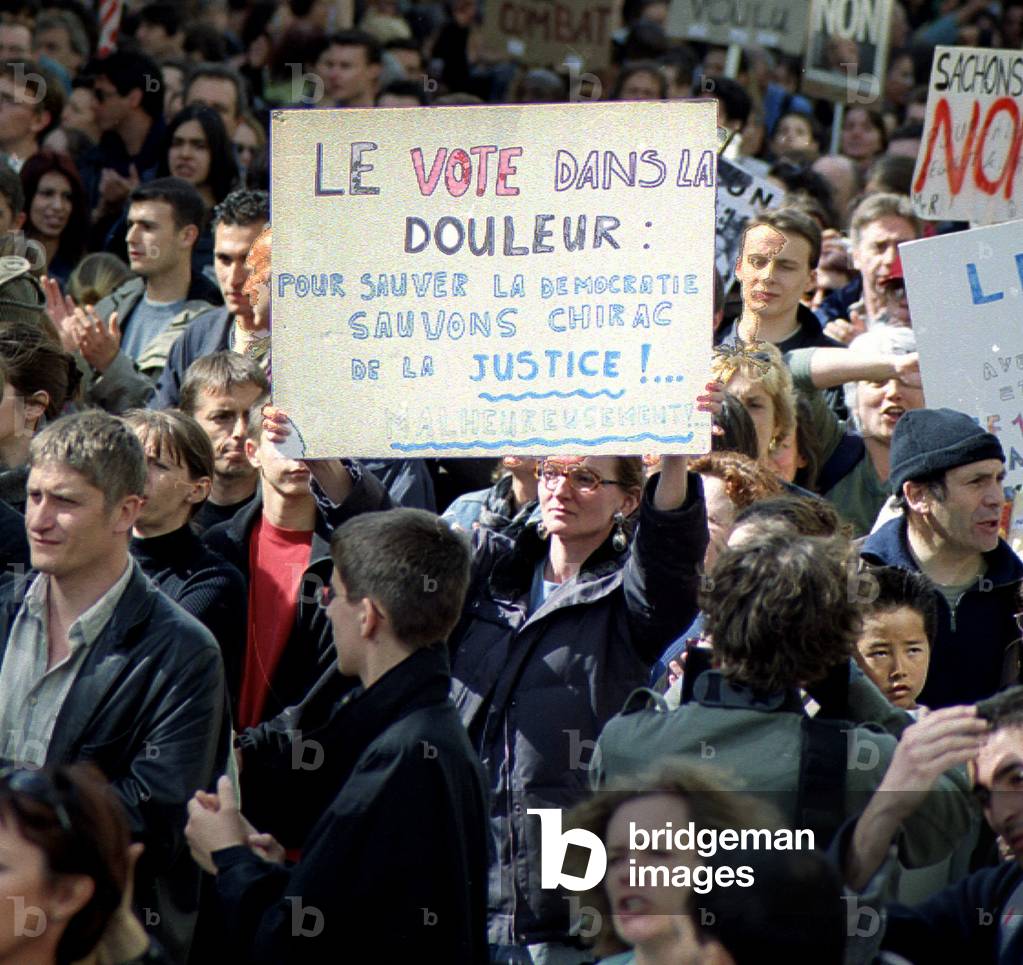 Manifestation 1er mai 2002