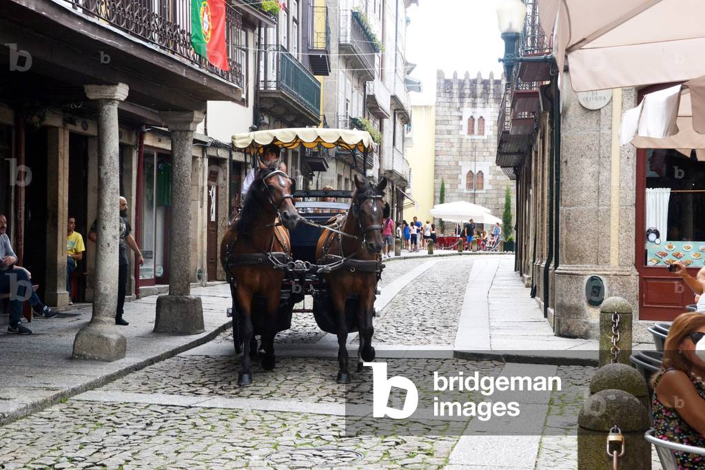 15129N PORTUGAL AUGUST 2014 The beautiful city of GUIMANAES in the north not far from Fafe