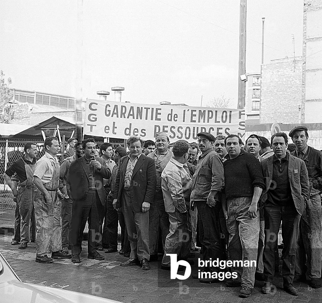 Delegation des ouvriers Renault