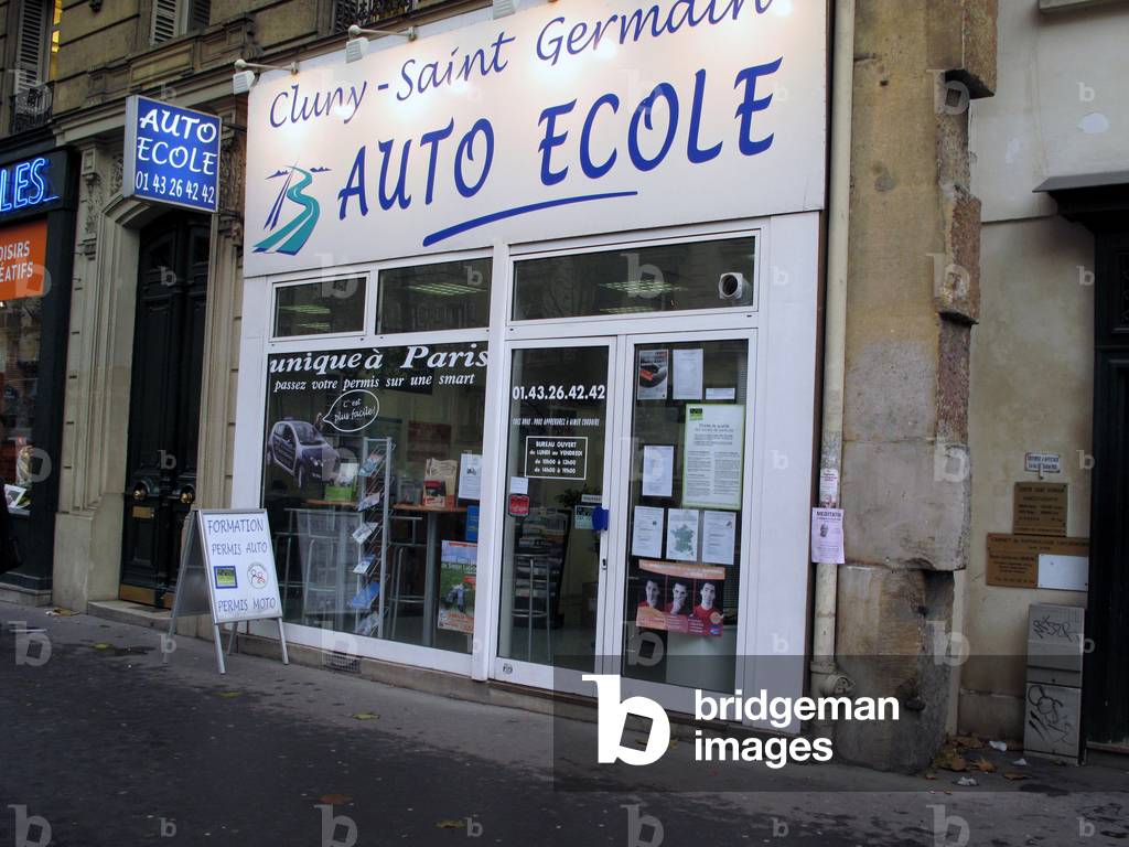 7901N- Auto ecole a Paris Nov 2008