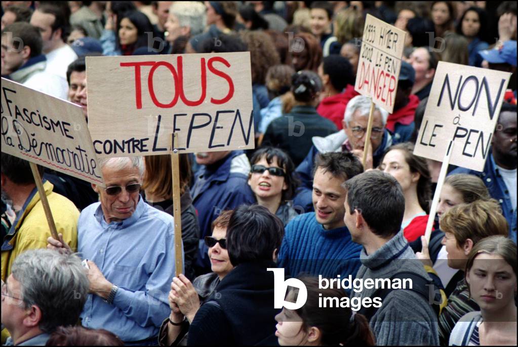 Manifestation 1er mai 2002