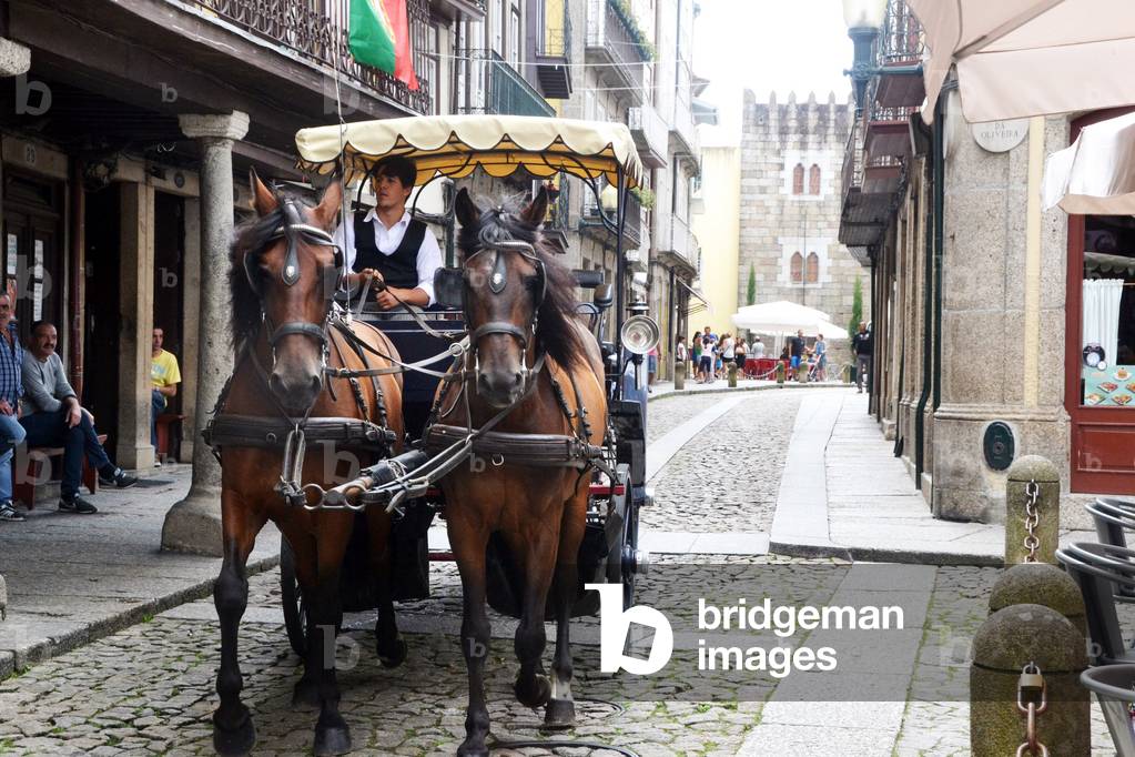 15130N PORTUGAL AUGUST 2014 The beautiful city of GUIMANAES in the north not far from Fafe