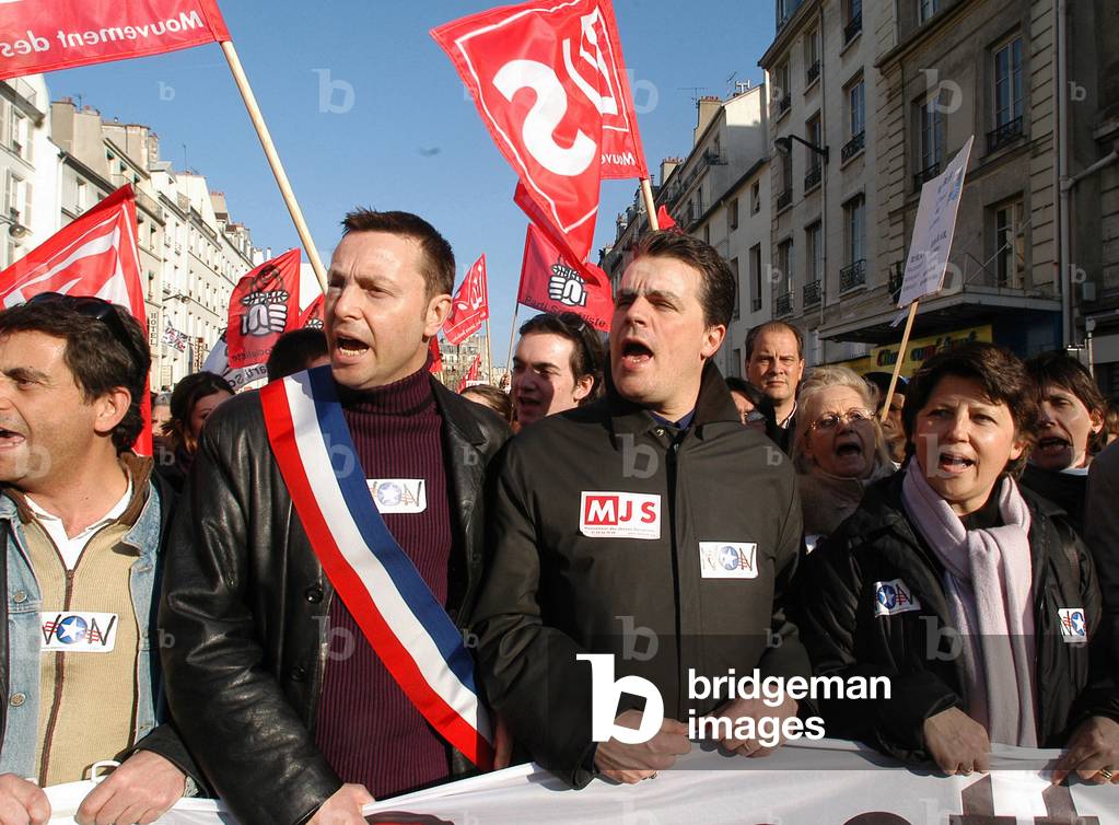 Demonstration against the war in Iraq