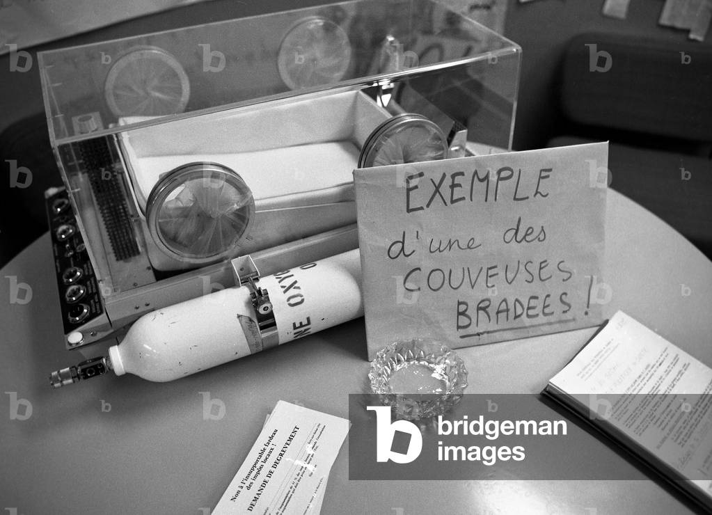 Ivry Private Hospital (b/w photo)