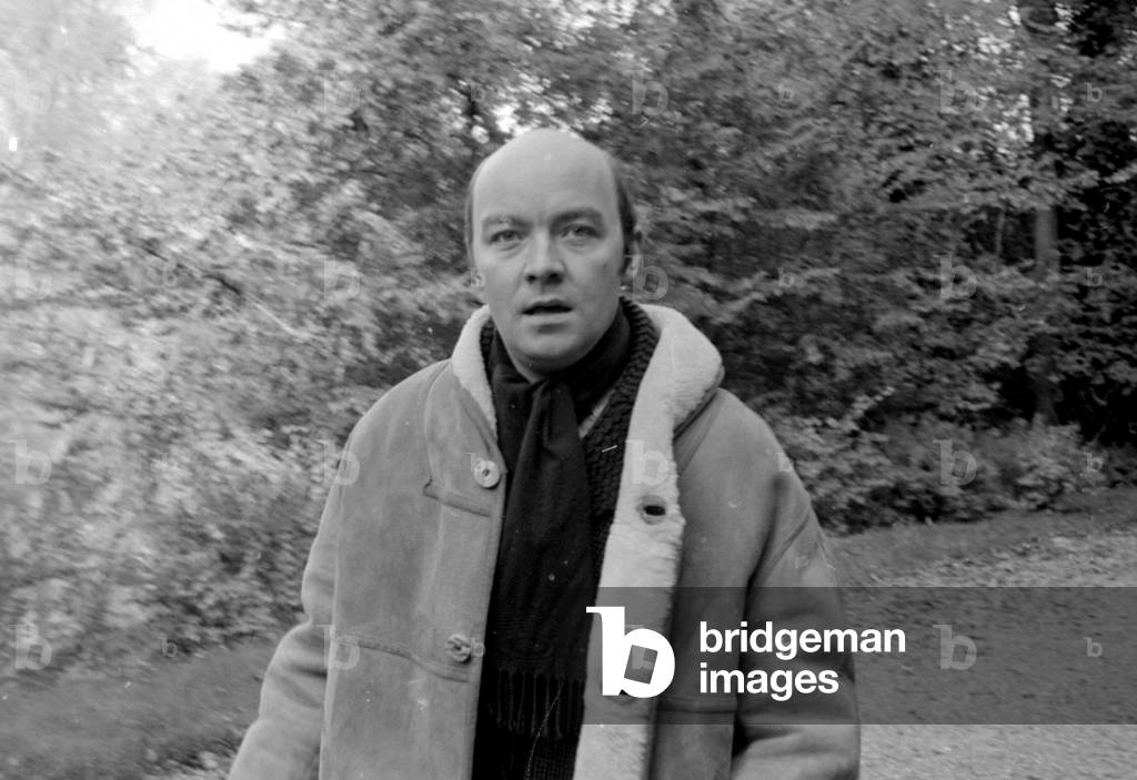 5745 12a The writer Jean Paul Rappeneau at the Moulin d'Ande 1969