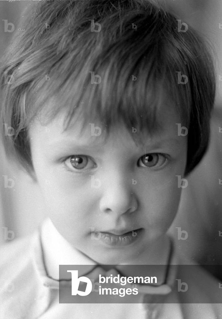 Worried child's face -1960