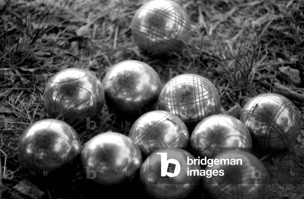Village of Biot et Antibes Petanque balls 1980