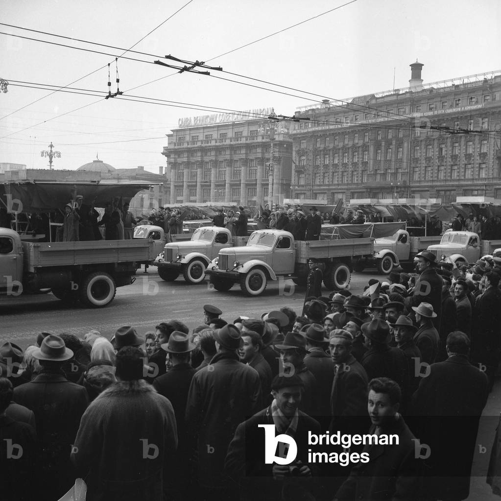 Military defile in Moscow, 1969