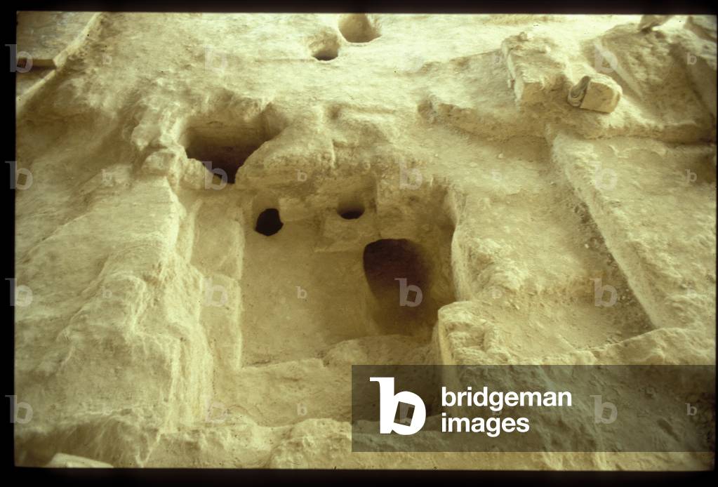 Remains of the pre-Christian city excavated under the Church of Annunciation (photo)