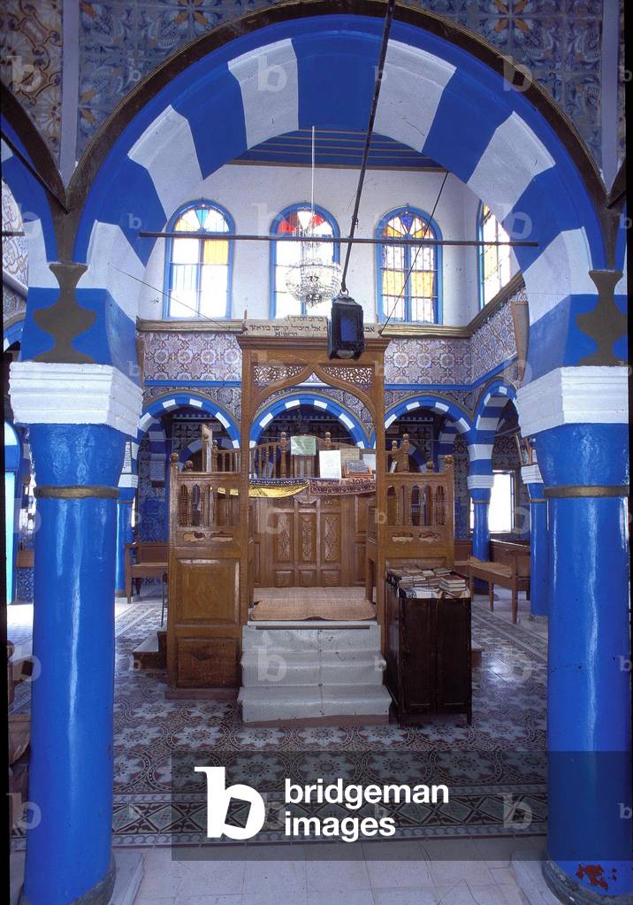 2874. Synagogue In Djerba, Tunis, c.18th century  (photo)