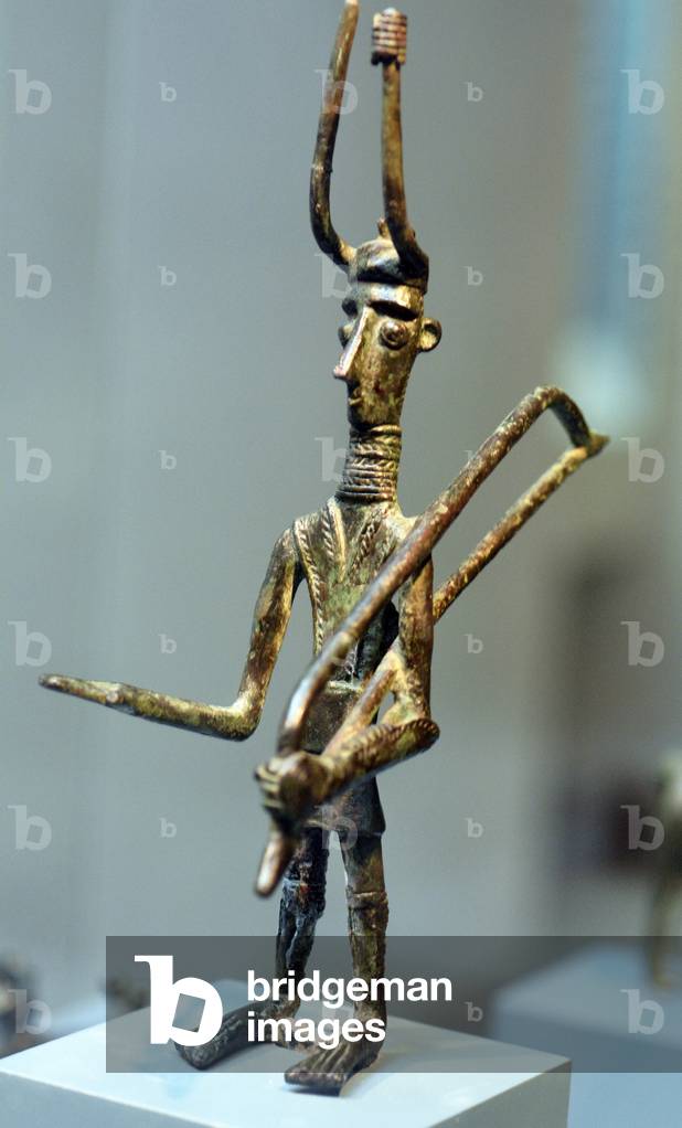 Figurine of a warrior, c.1800-1200 BC (bronze)