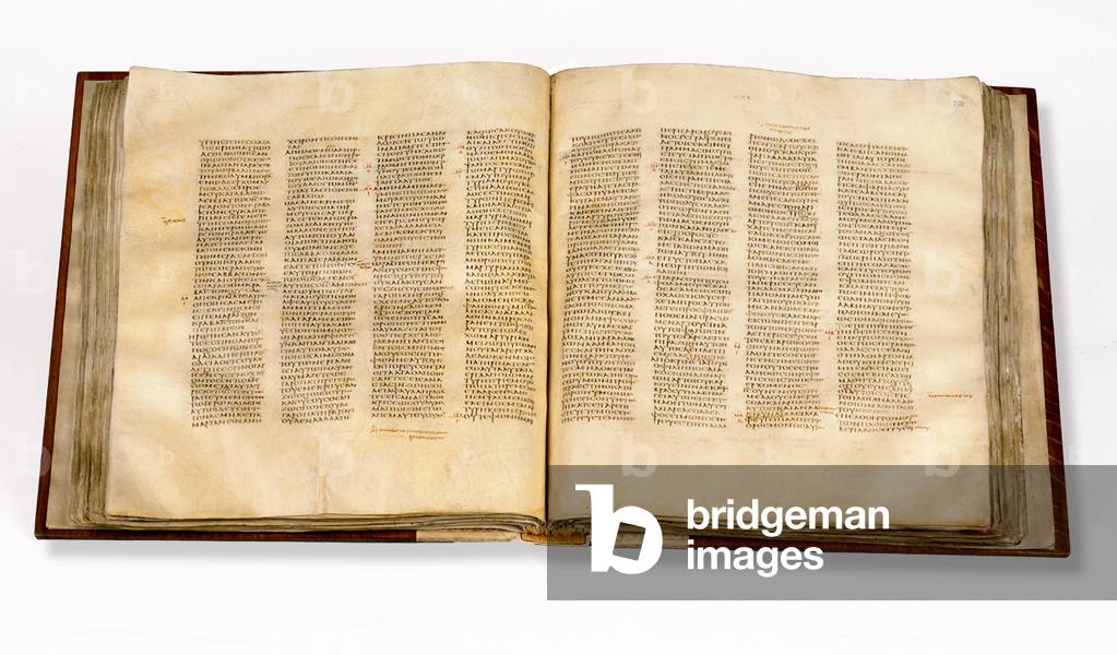 Page from the Codex Sinaiticus (vellum)