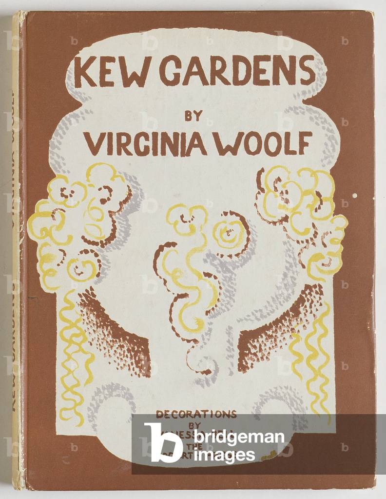 Front Cover for 'Kew Gardens', Virginia Woolf, 1927 (colour litho)