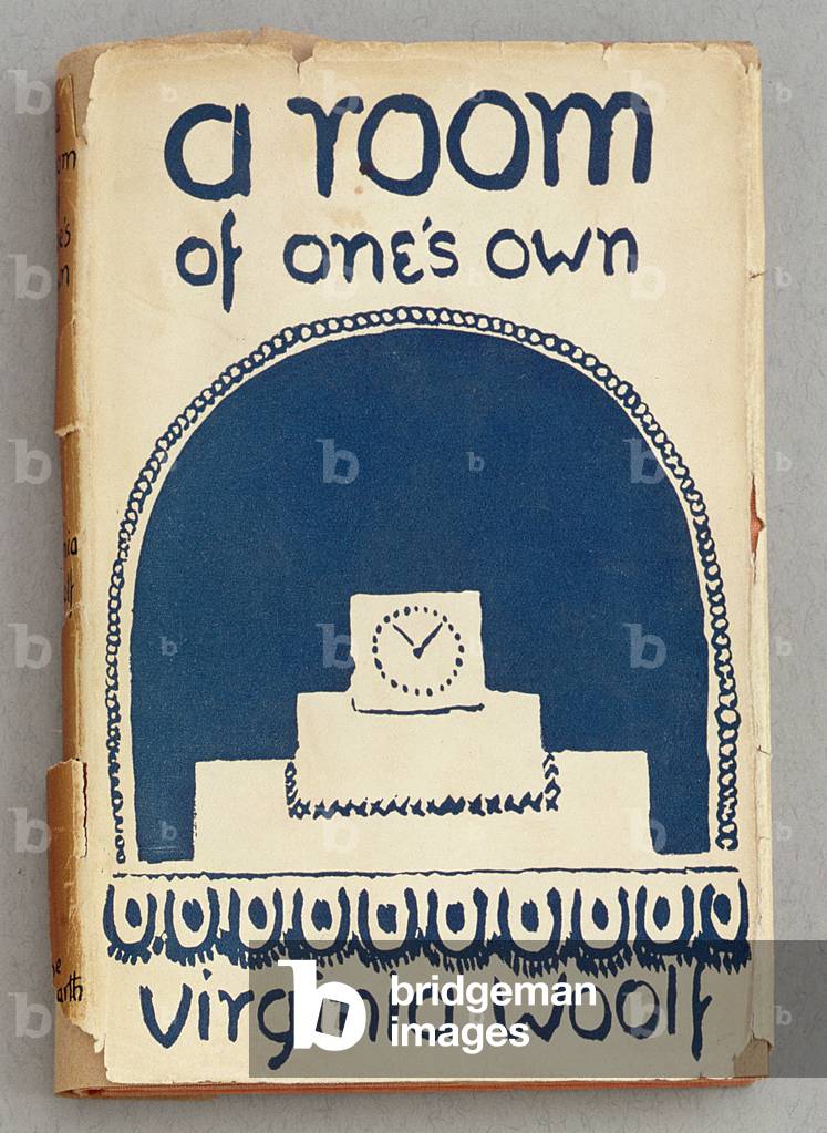 Front Cover for 'A Room of One's Own', by Virginia Woolf, 1929 (colour litho)