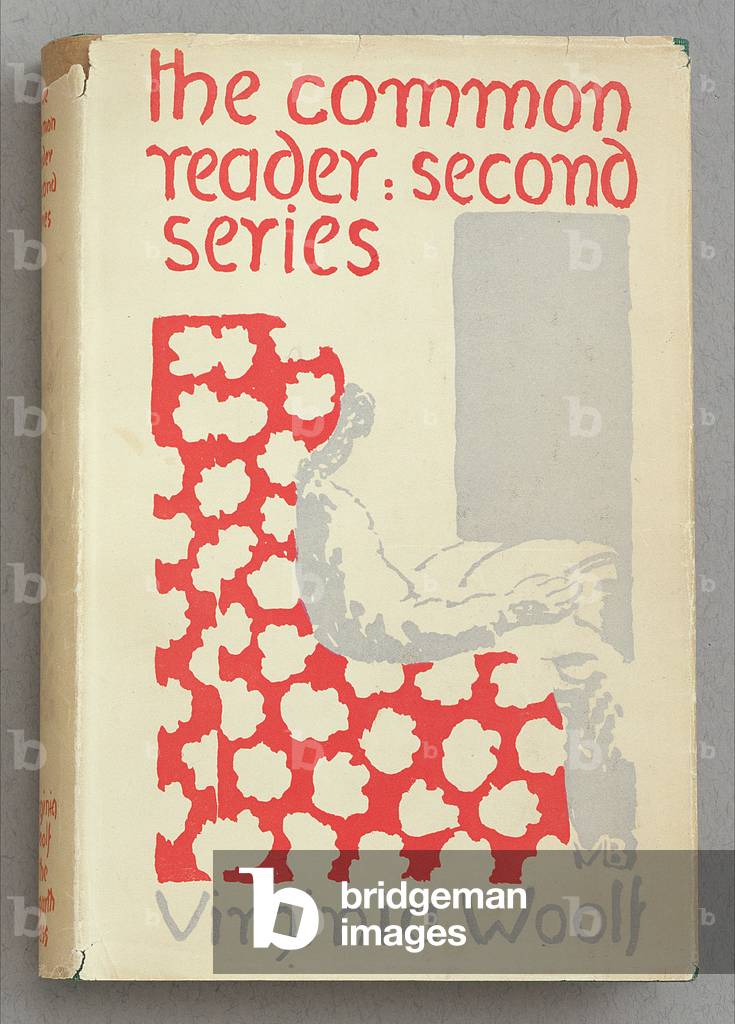 Front Cover for 'The Common Reader, Second Series', by Virginia Woolf, 1932 (colour litho)