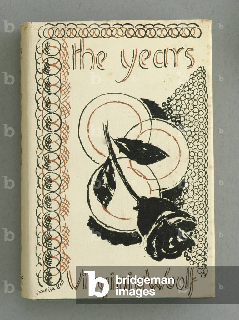 Front Cover for 'The Years', by Virginia Woolf', 1937 (colour litho)