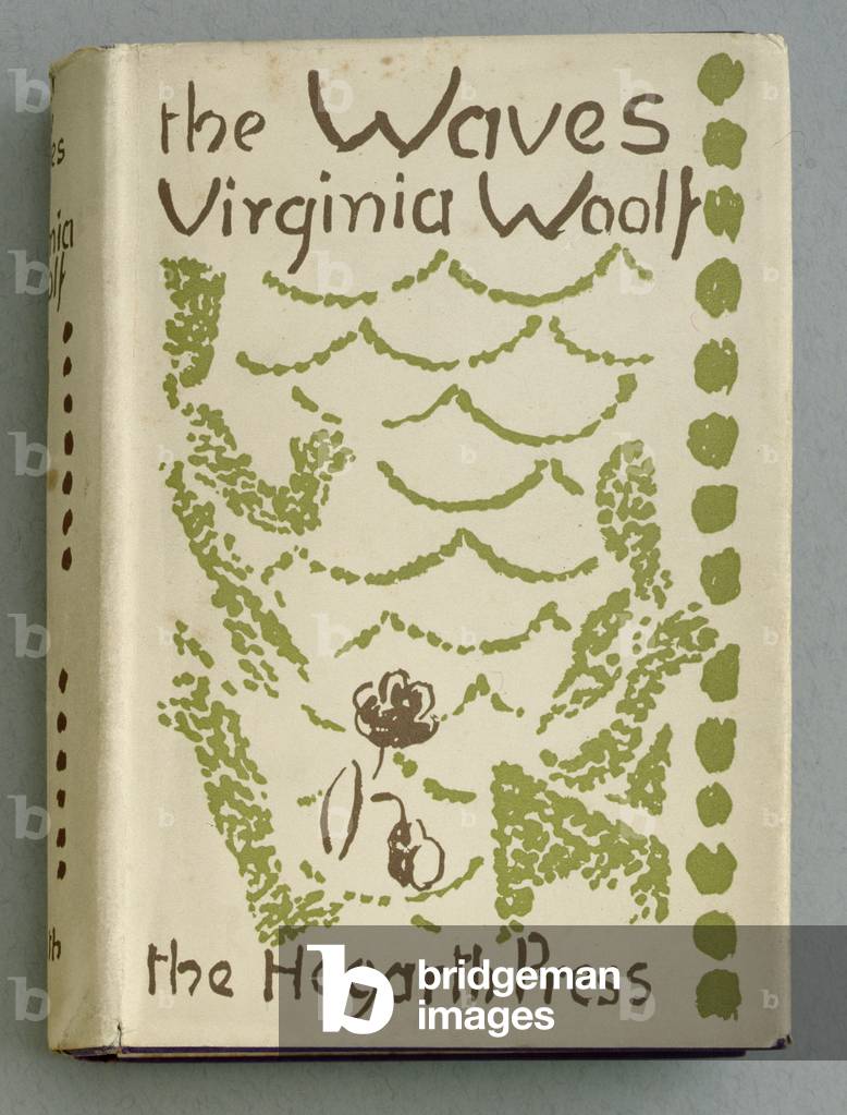 Front Cover for 'The Waves' by Virginia Woolf, 1931 (colour litho)