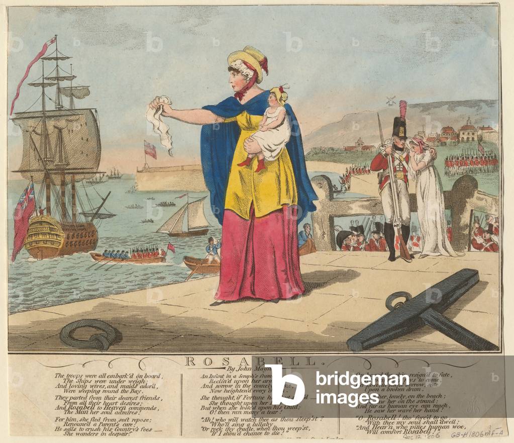 Rosabell, 1806 (colour litho)