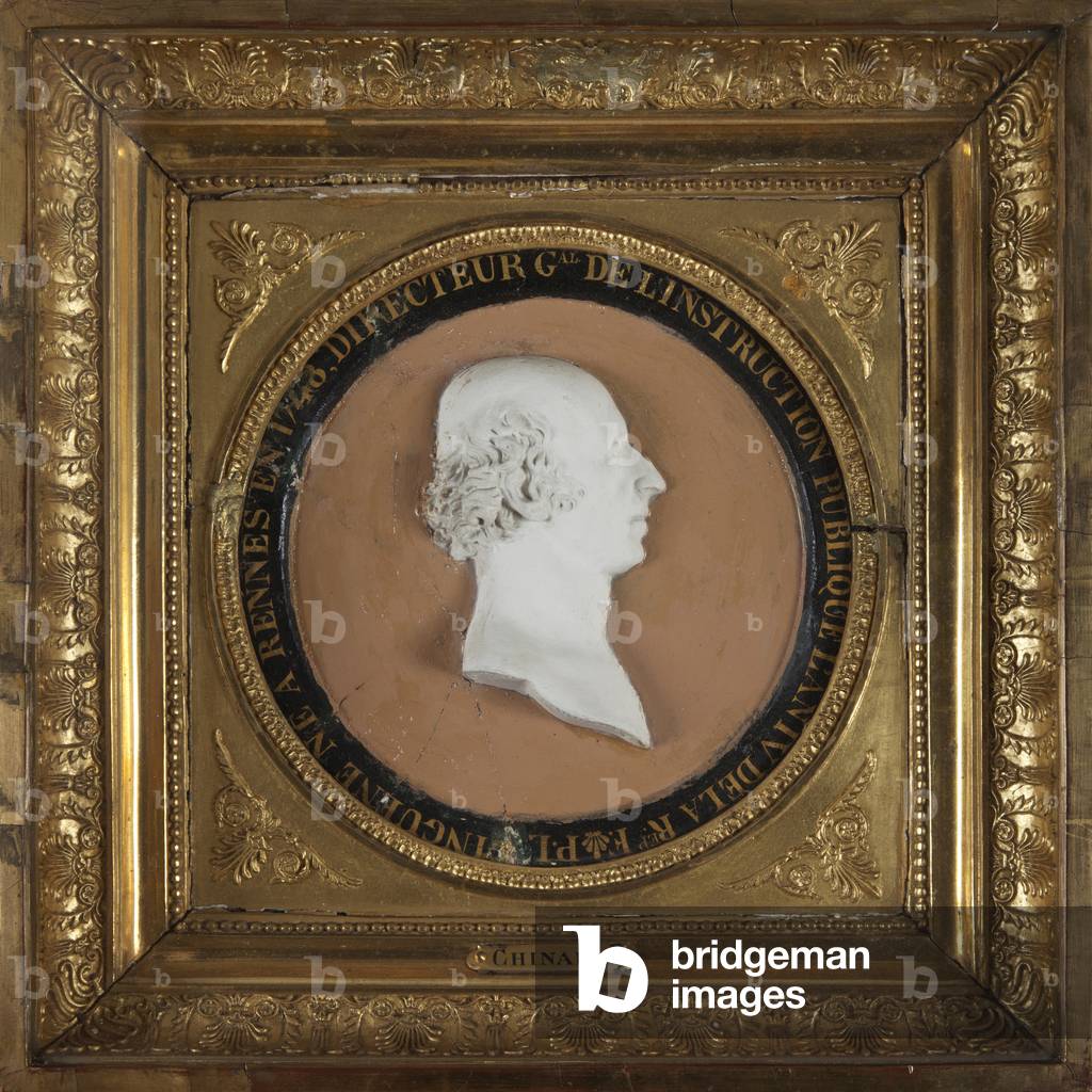 Pierre-Louis Ginguené, 1796 (painted terracotta) 